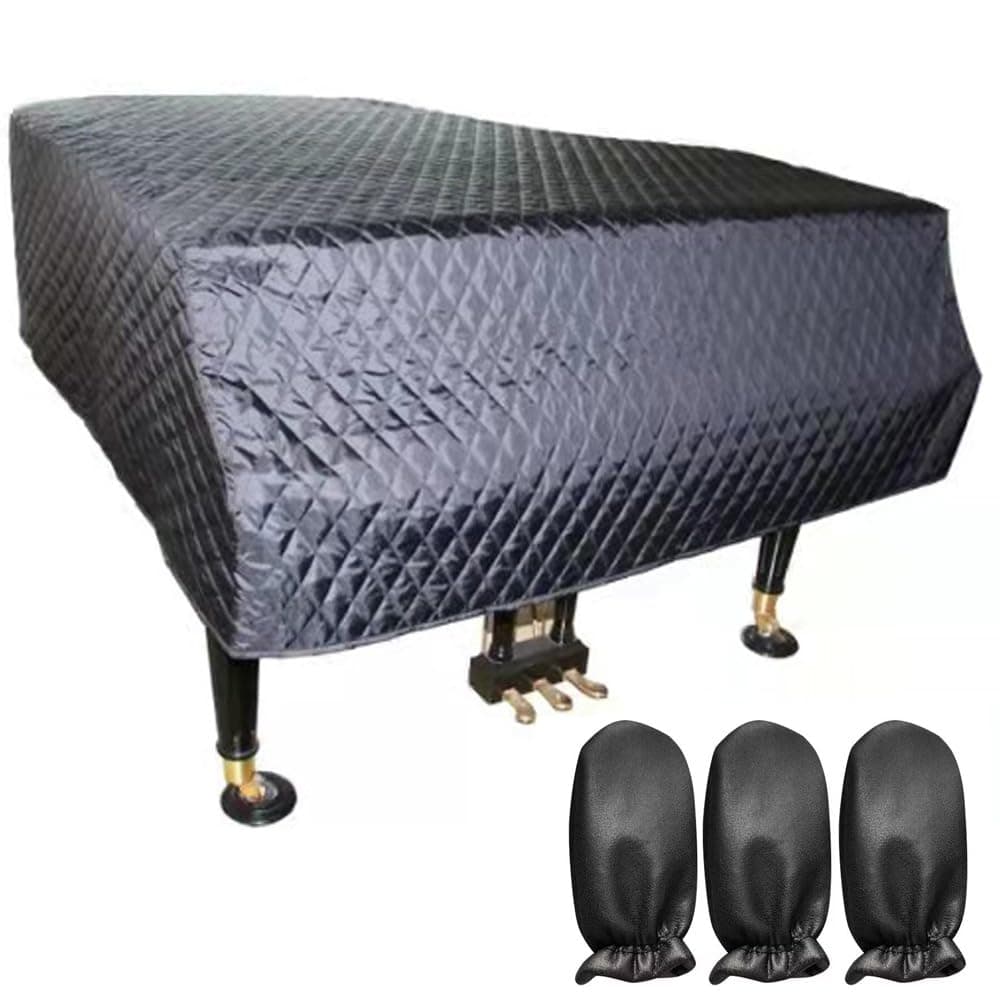 PCLOOV-Grand Piano full Cover Waterproof Moisture-proof and Dustproof Grand Piano Protective Cover (200cm/78.7in)