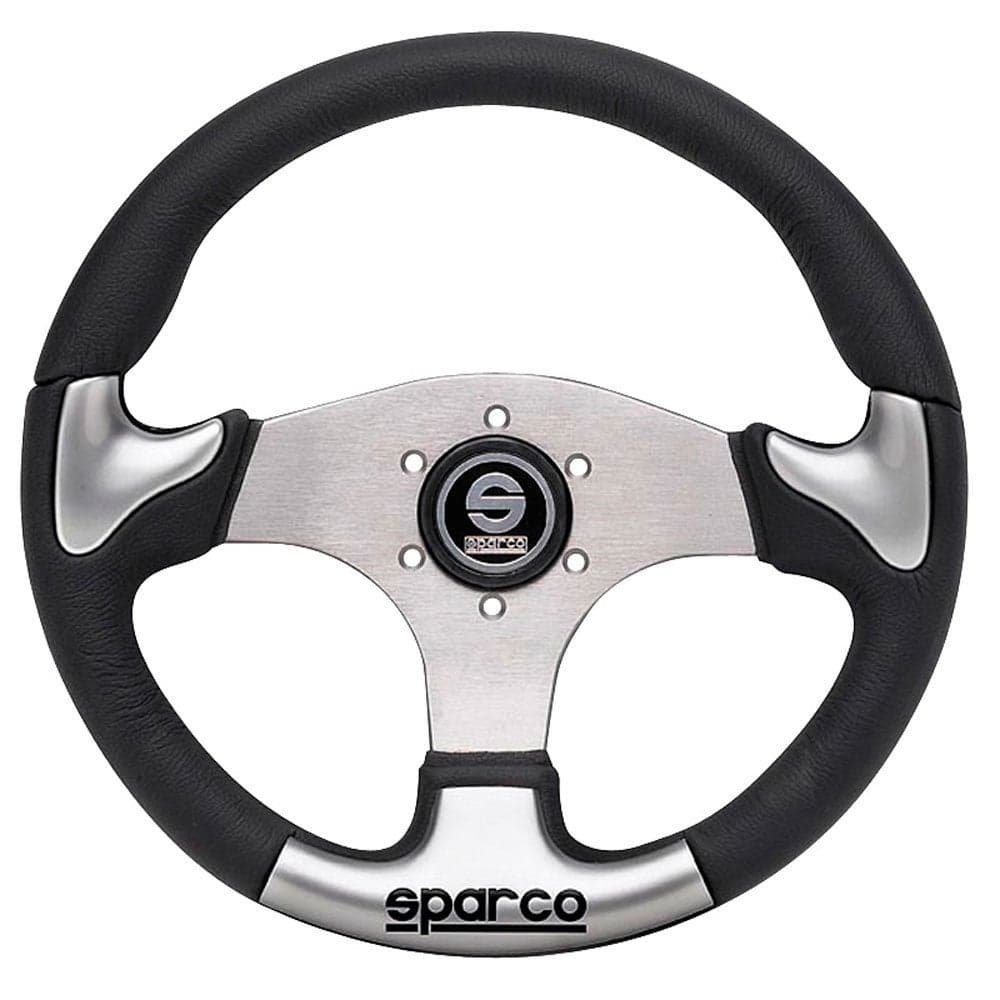 Sparco 015THPUGR345 Steering Wheel P 222 Silver