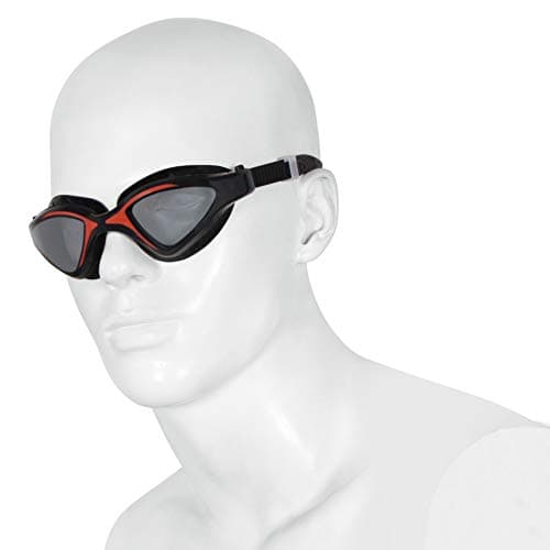 Nivia 4087BR Unicore Swimming Goggles (Black)
