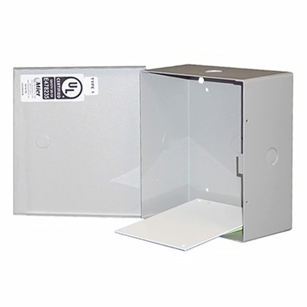 Mier Products UL Gray 7x8x35 Box with 5x6 Panel Made in The USA