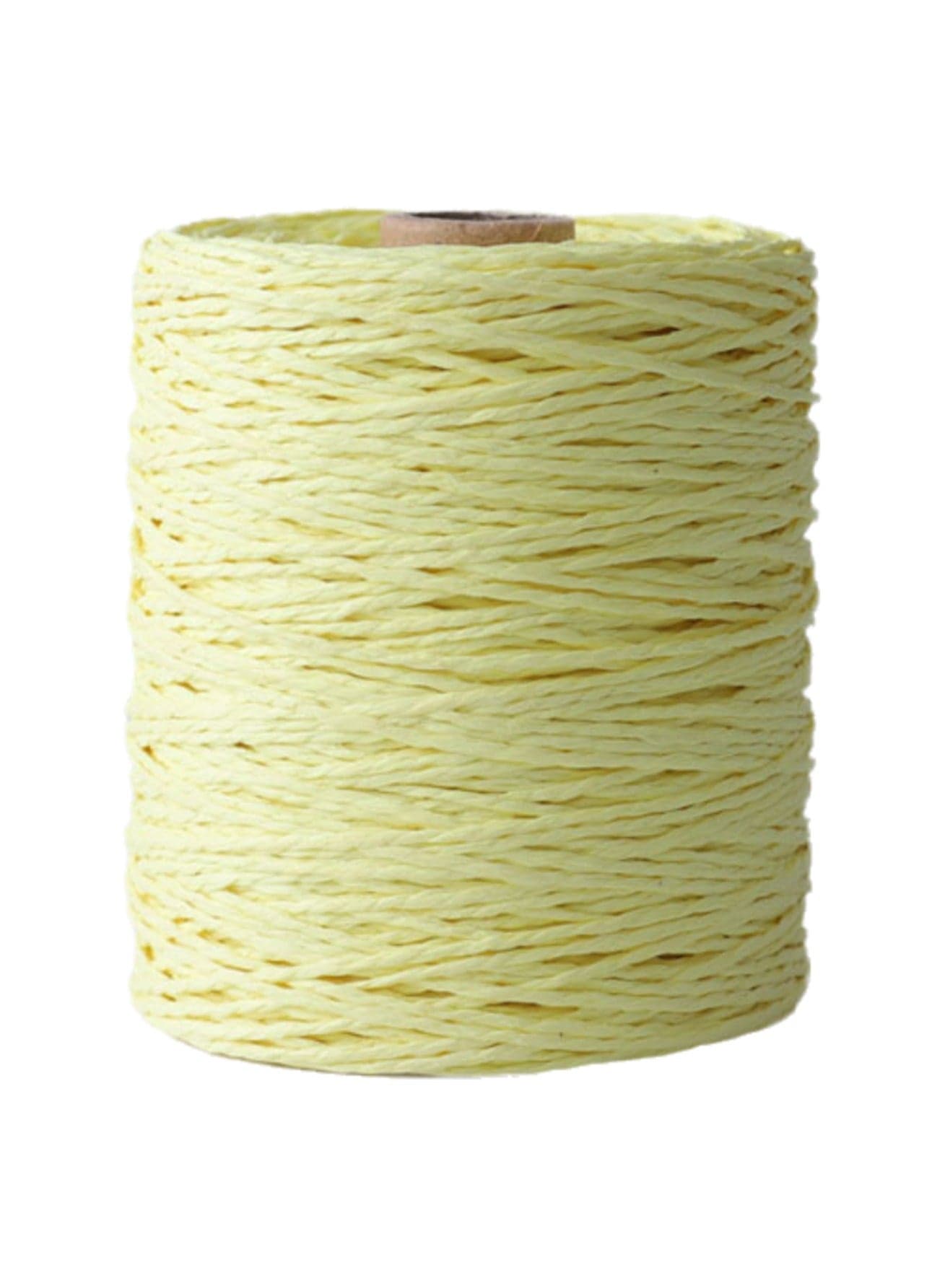 Round Sturdy Cotton Straw Raffia Rope Summer Hand-woven Sun Hat Hook Bag Raffia Paper Straw Line (G17 Xiaoyue color)
