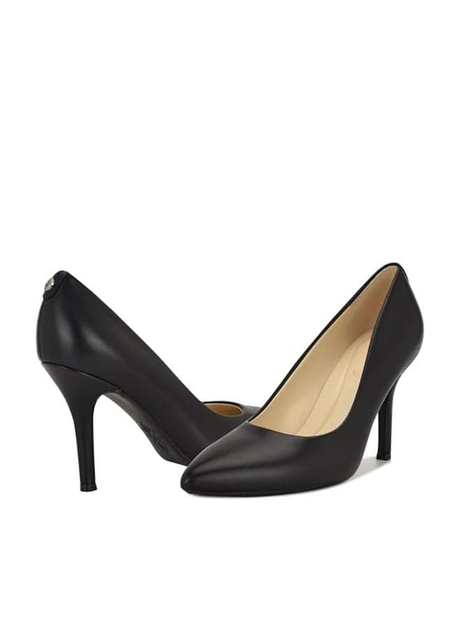 Nine West Women's Fifth9x9 Pump, Black Leather, 7.5