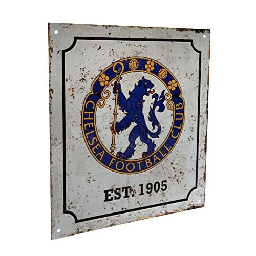 Chelsea Retro Logo Sign - Multi-Colour