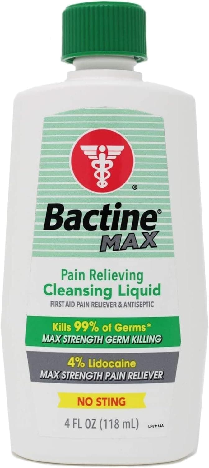 Max 4 oz Pain Relieving Liquid Pack of 5