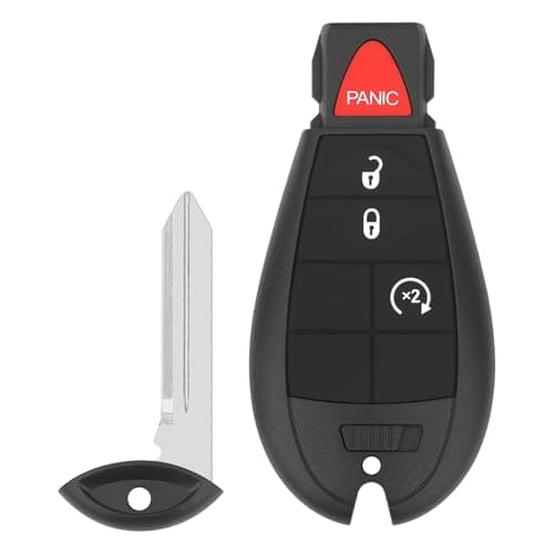 Vurkcy Key Fob Replacement for 2013-2021 Dodge Ram 1500/13-18 Ram 2500 3500 4500 5500 Car Keyless Entry Remote Control,GQ4-53T,4 Buttons