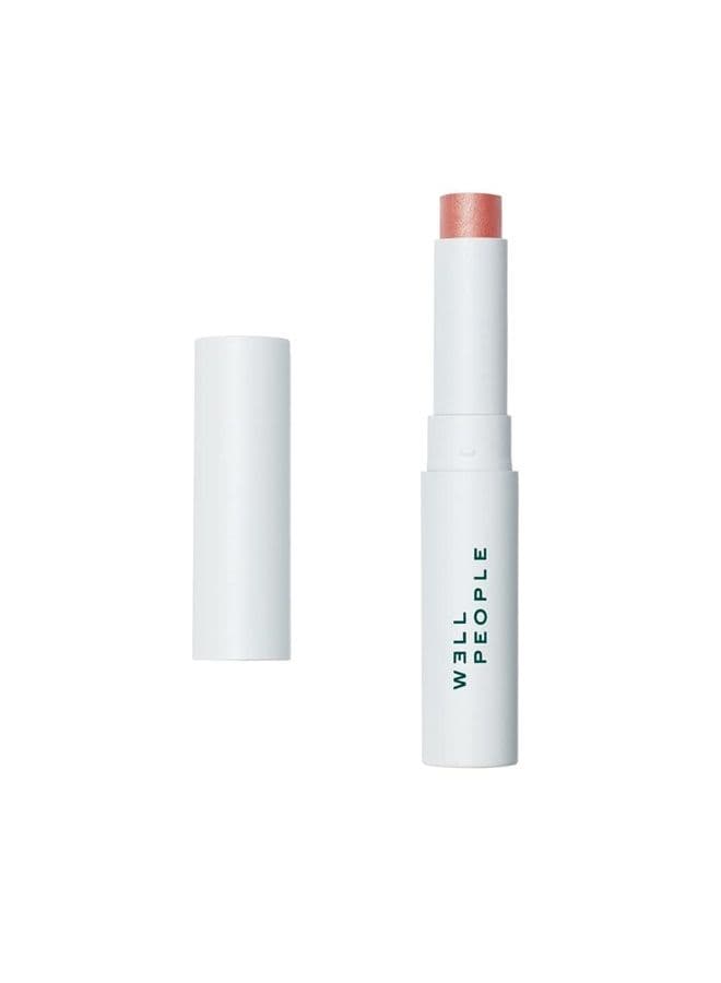 WELL PEOPLE - Lip Butter SPF 15 Tinted Lip Balm | Plant-Based, Cruelty-Free Clean Beauty (Afterglow, 0.07 oz | 2.2 g)