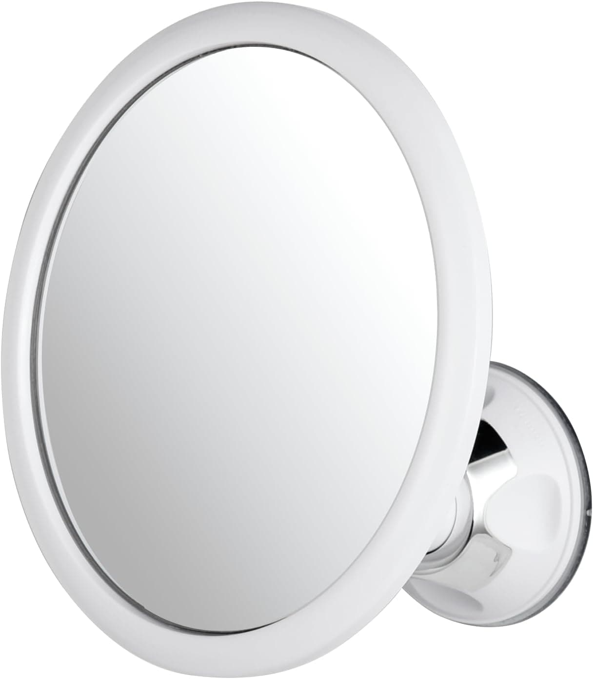 MIRRORVANA Anti Fog Mirror for Shower - Fogless, Shatterproof Shaving Mirror with 360° Swivel and Adjustable Suction Cup - 6.7" x 6.7" Round