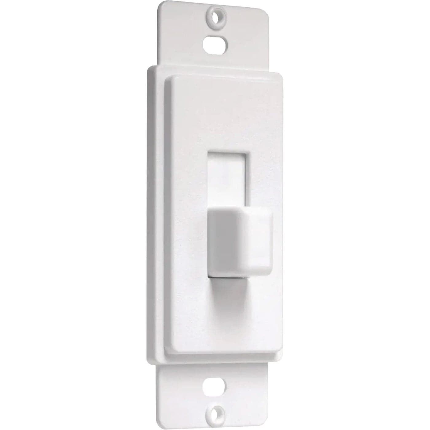 TayMac AD70W Paintable Toggle Switch CoverUp Adapter Plate White