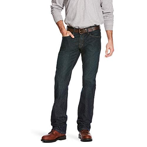 Ariat Men’s Rebar M5 Straight DuraStretch Basic Stackable Straight Leg Jean