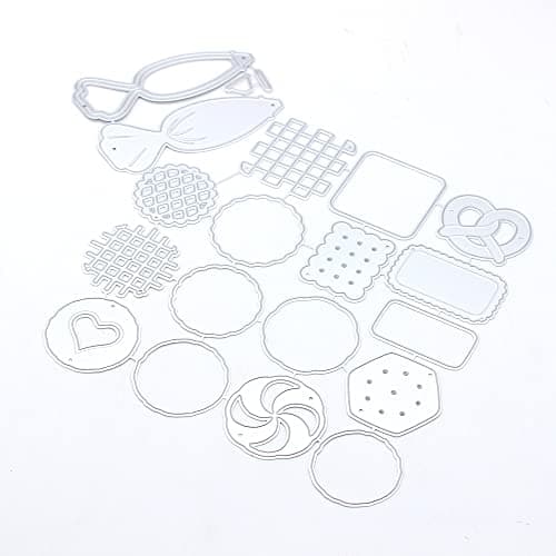 KSCRAFT Mixed Cookies Metal Cutting Dies Stencils for DIY ScrapbookingPhoto Album Decorative Embossing DIY Paper Cards