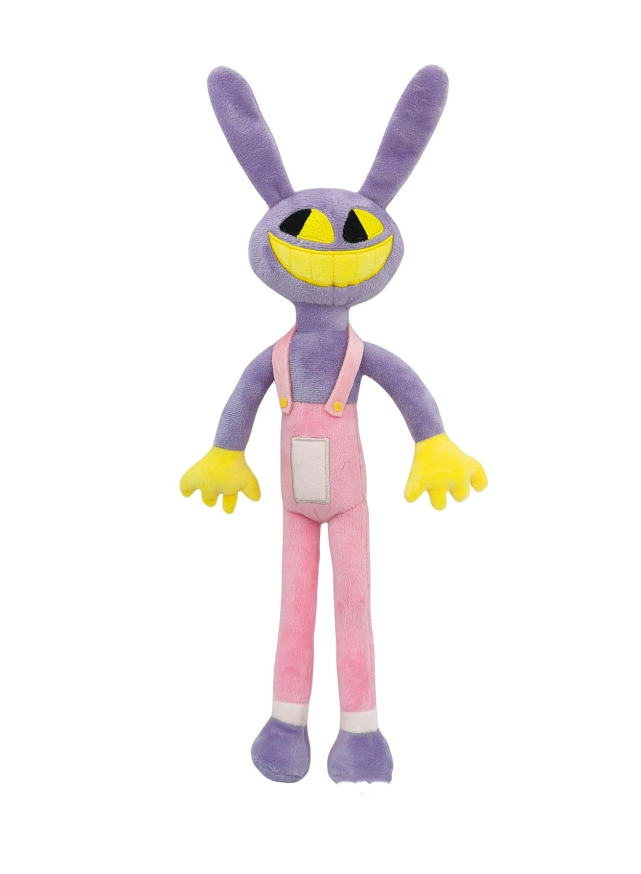 42cm Bib Bunny Plush Toy, Digital Circus Game Soft Cartoon Doll Pillow, Suitable As A Gift For Children On Birthdays And Holidays