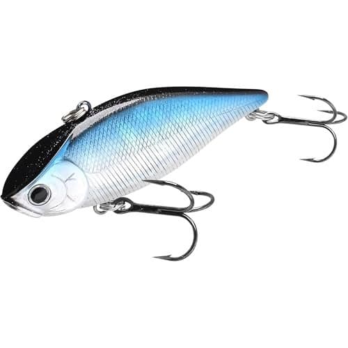LUCKY CRAFT LV-500 MAX, 052 Aurora Black, Lipless Crankbait, Freshwater Bass Fishing Lure, Lucky Vibration, Sinking Lures, Long-Casting Crankbait, Premium Fishing Gear and Accessories