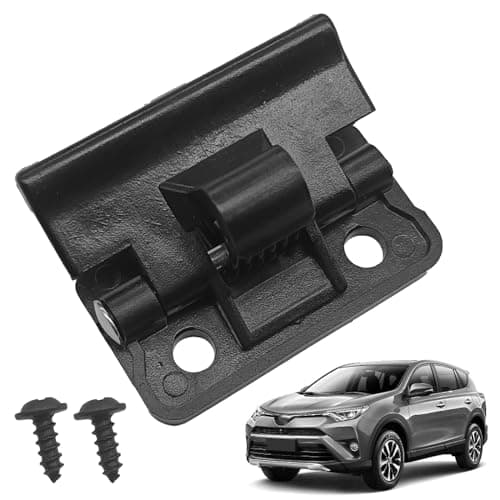 Black Center Console Armrest Lid Latch Lock Compatible with 2010-2019 and 1984-1989 Toyota 4Runner, 2006-2012 and 2014-2016 RAV4, 2007-2016 Yaris 58908-12080