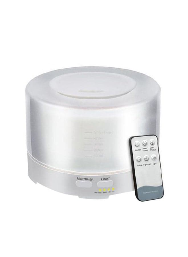 Ultrasonic Air Humidifier 500ml Silver