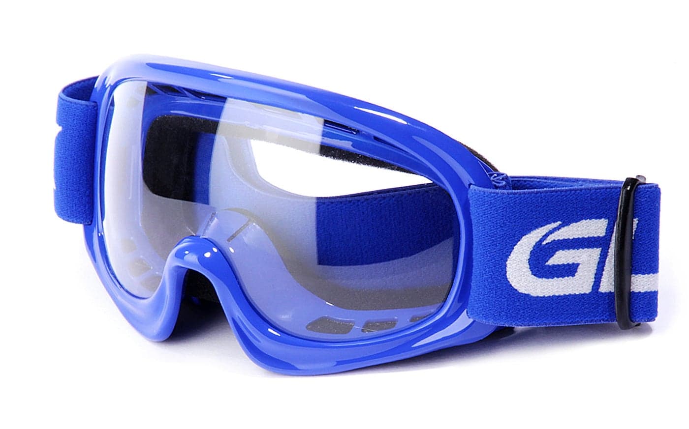 GLX YH15 AntiFog ImpactResistant Kids Youth ATV OffRoad Dirt Bike Motocross Goggles for Boys Girls Blue one_Size