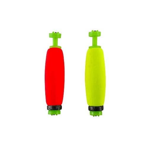 Thill Fish'N Foam Float Classic Fishing Bobber, Cigar Clip Float, Fishing Gear and Accessories, Assorted, 2 Pack, 1 1/2", Cigar Weighted Clip