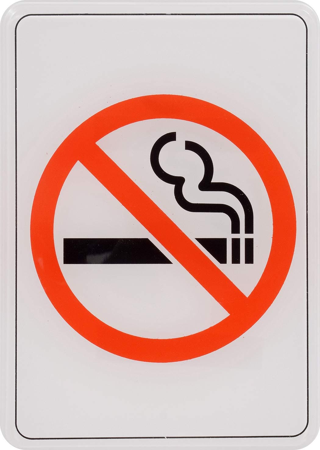 Hillman No Smoking Symbol Sign (5" x 7")