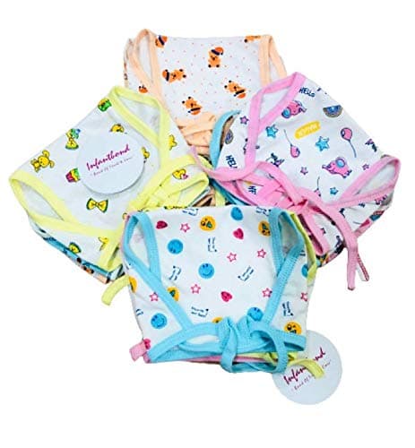 Infantbond Baby Super Soft Cotton Single Layer Cloth Nappies(0-4 Months) (Pack Of 36)