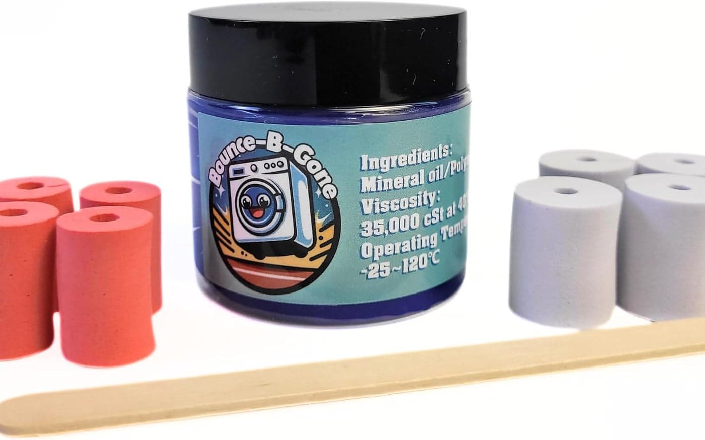 Ben's Appliances Washing Machine Suspension Grease Kit with Foam Inserts, 50ml