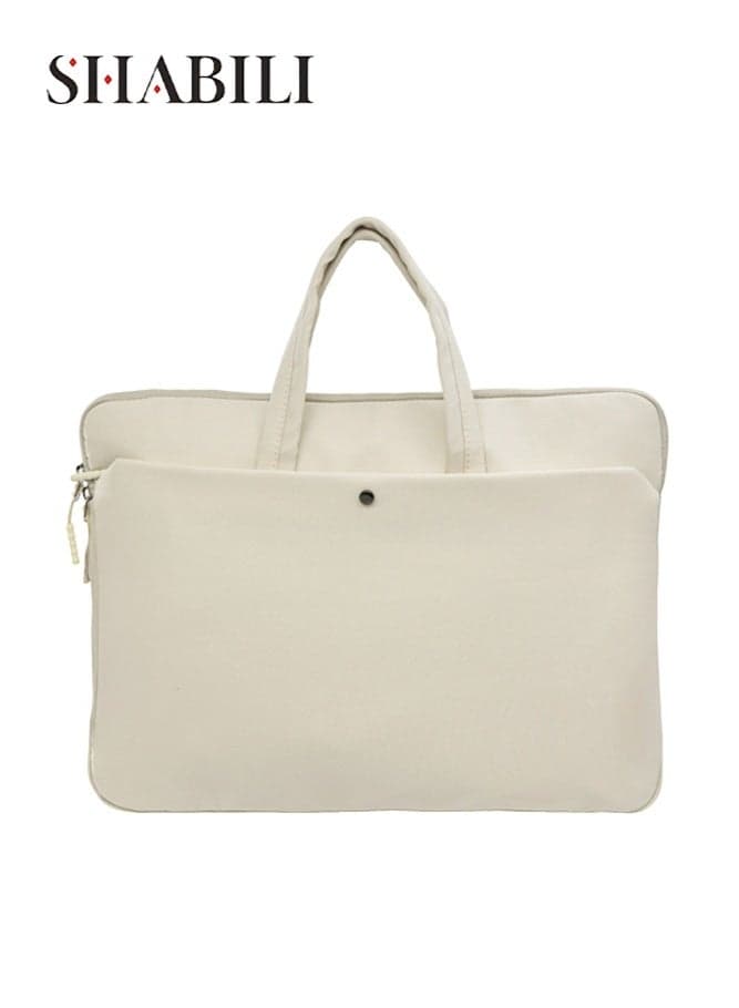 Women's Stylish Laptop Bag, Ladies Oxford Cloth Briefcase, Notebook Bag, President Bag, Office Bag, Handbag for Daily Use, Durable and Water-Resistant, Elegant Design