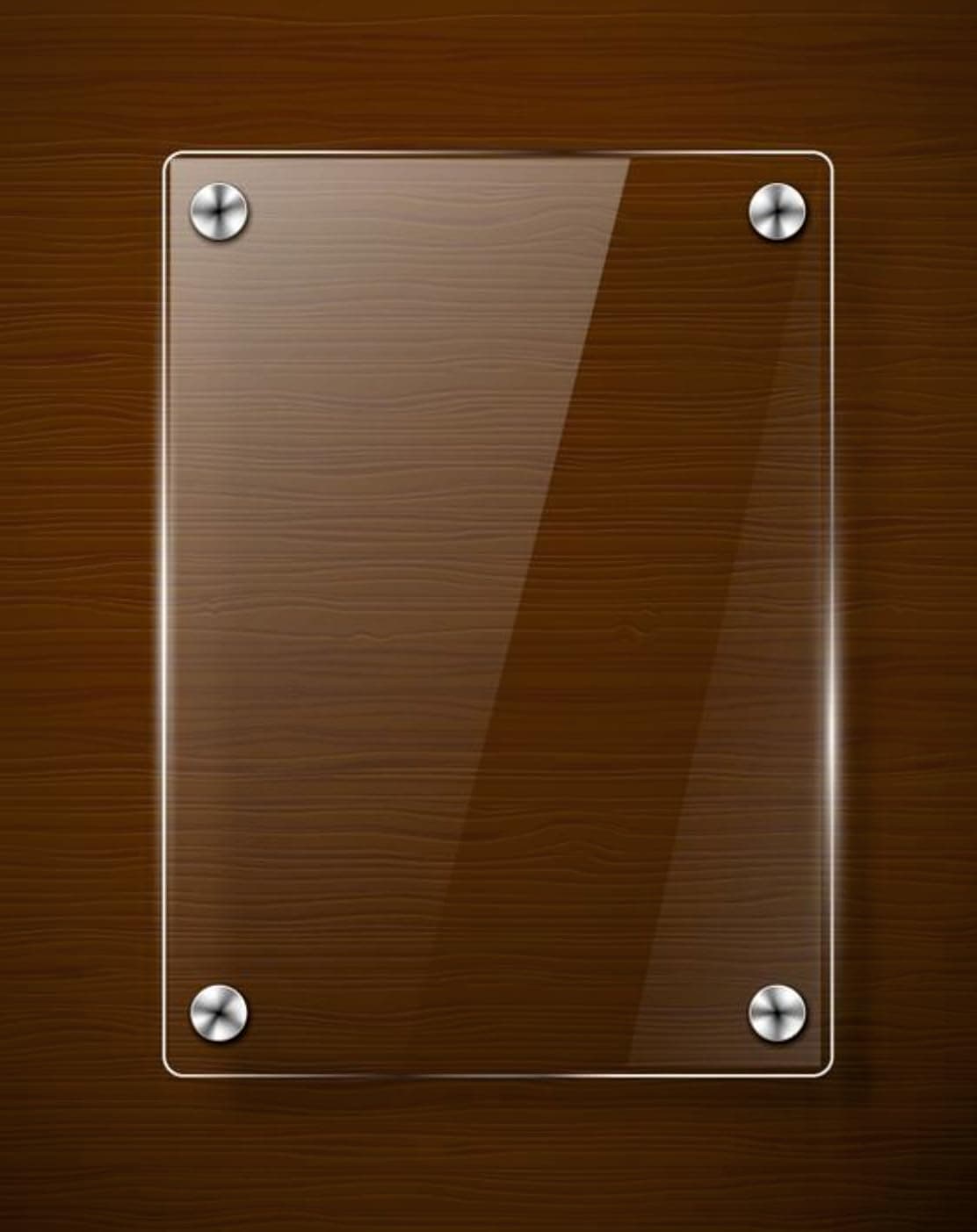 NEILL® Acrylic Sandwich Display Sheet Board Size - 13"x18", Transparent/Clear, Pack of 1 Pc, for Ads/Posters/Pictures/Information/Illustration/Hospitality/Home Decor
