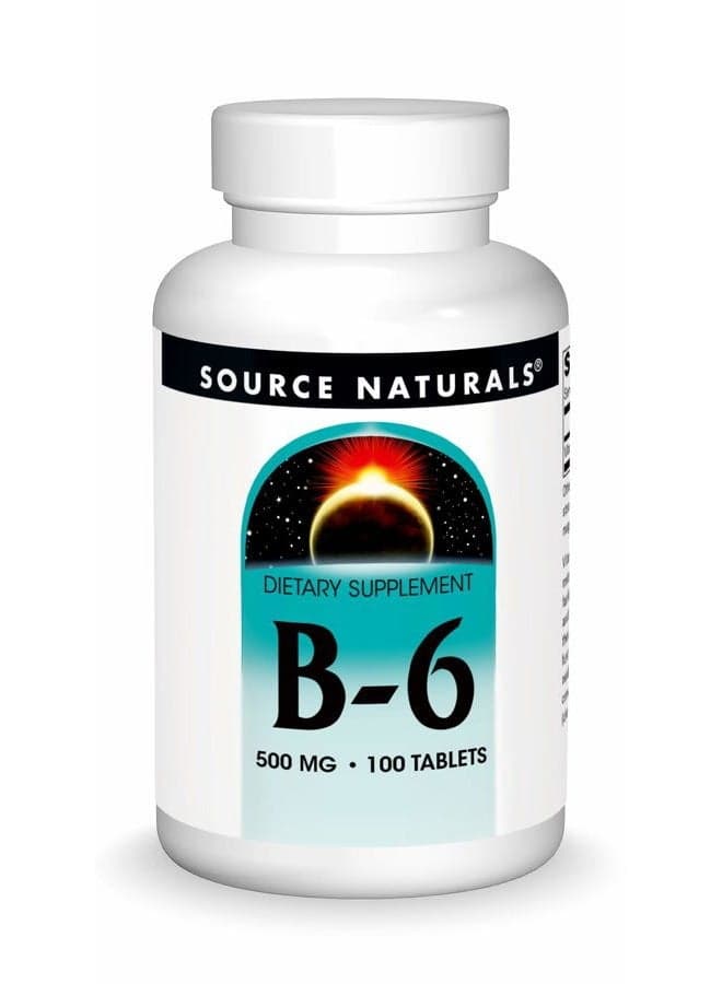 Vitamin B-6, Immune System Support* -500 mg, 100 Tablets