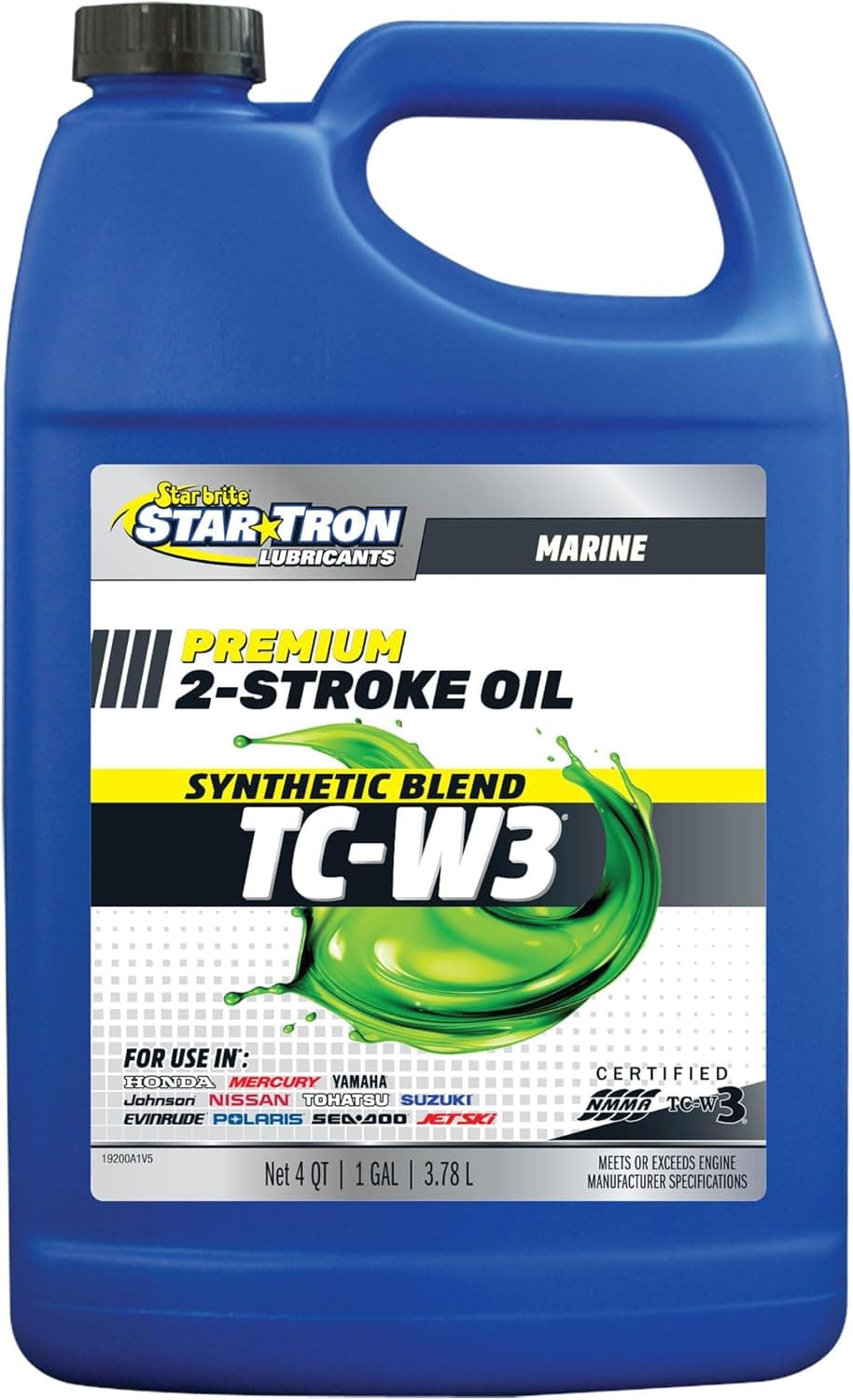 Star brite Super Premium 2-Cycle Engine Oil TC-W3 - 1 Gallon