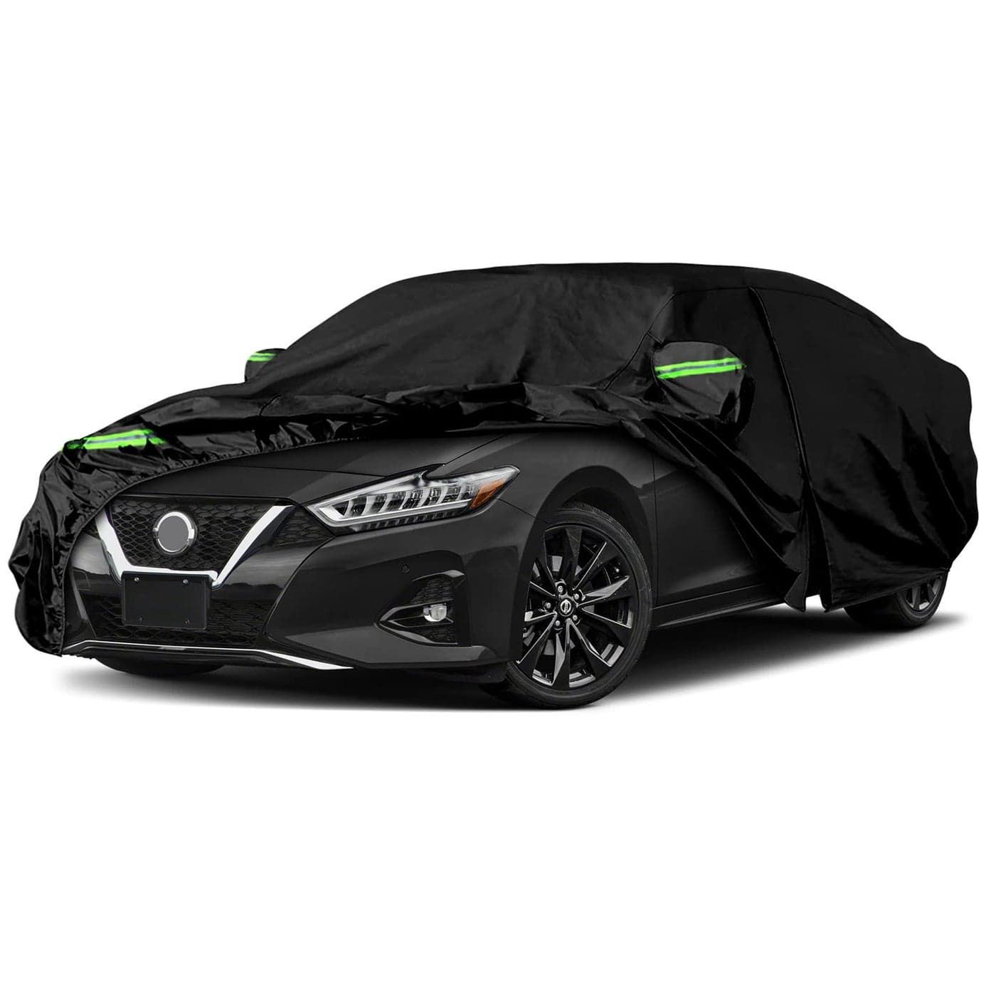Waterproof Car Covers Replace for 19992023 Nissan Maxima 6 Layers All Weather Customfit Car Cover with Zipper Door Windproof Bands for Snow Rain Dust Hail Protection Maxima