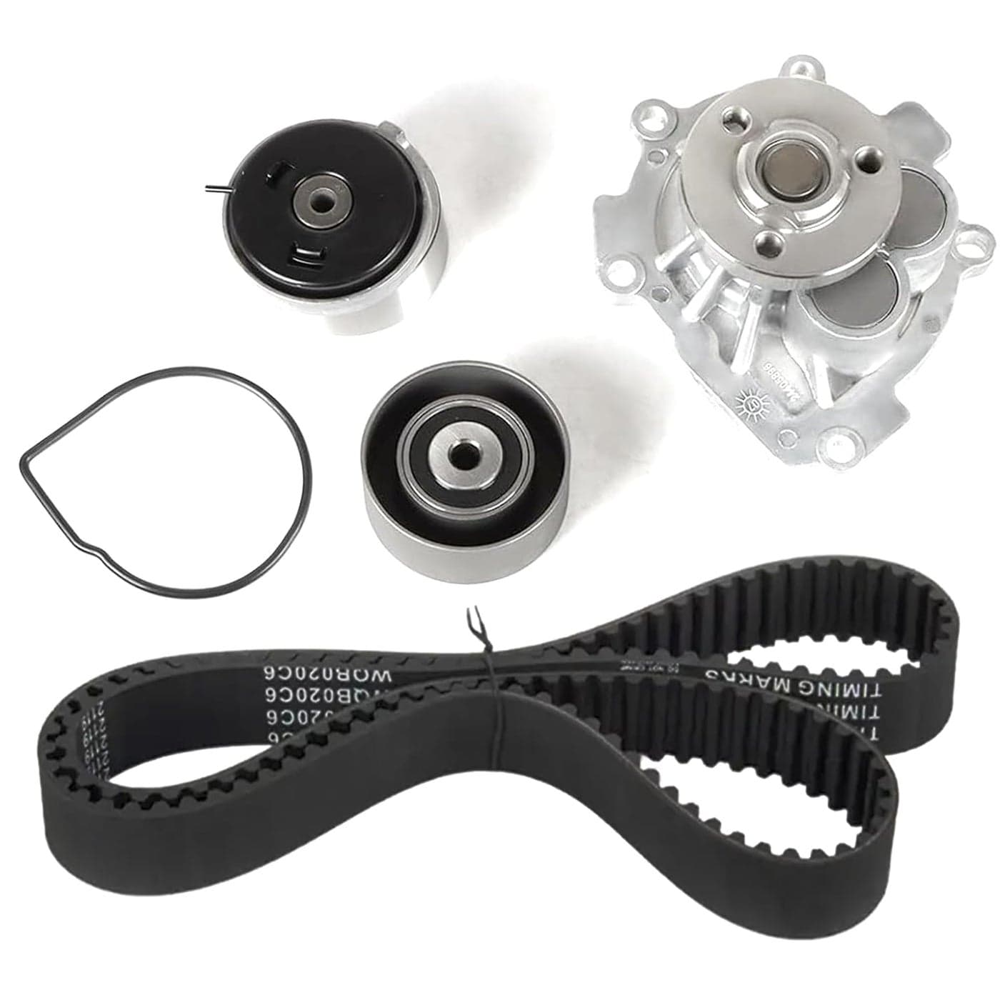 DAYSYORE Timing Belt Kit Fits for 20122014 Cruze 18L for 20122013 Sonic 18L for 20092011 Aveo 16Lfor 20092011 Aveo5 16Lfor 20092010 Pontiac G3 16L for 20082009 Saturn Astra 18L Engine