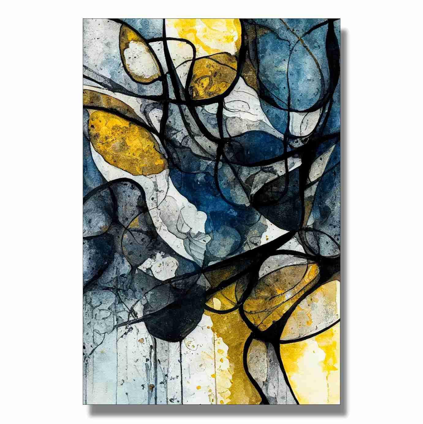 SAF paintings modern art Painting modern art paintings for living room modern art painting for wall decoration modern art painting canvas 24 inch x 36 inch SANFCR48