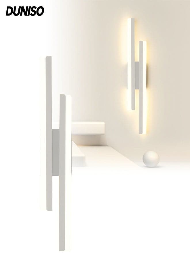 Wall Sconces, LED Wall Lamps ,Dimmable LED Wall Mounted Sconce for Mirror ,Hallway, Kitchen, Bedroom, Living Room, Bathroom