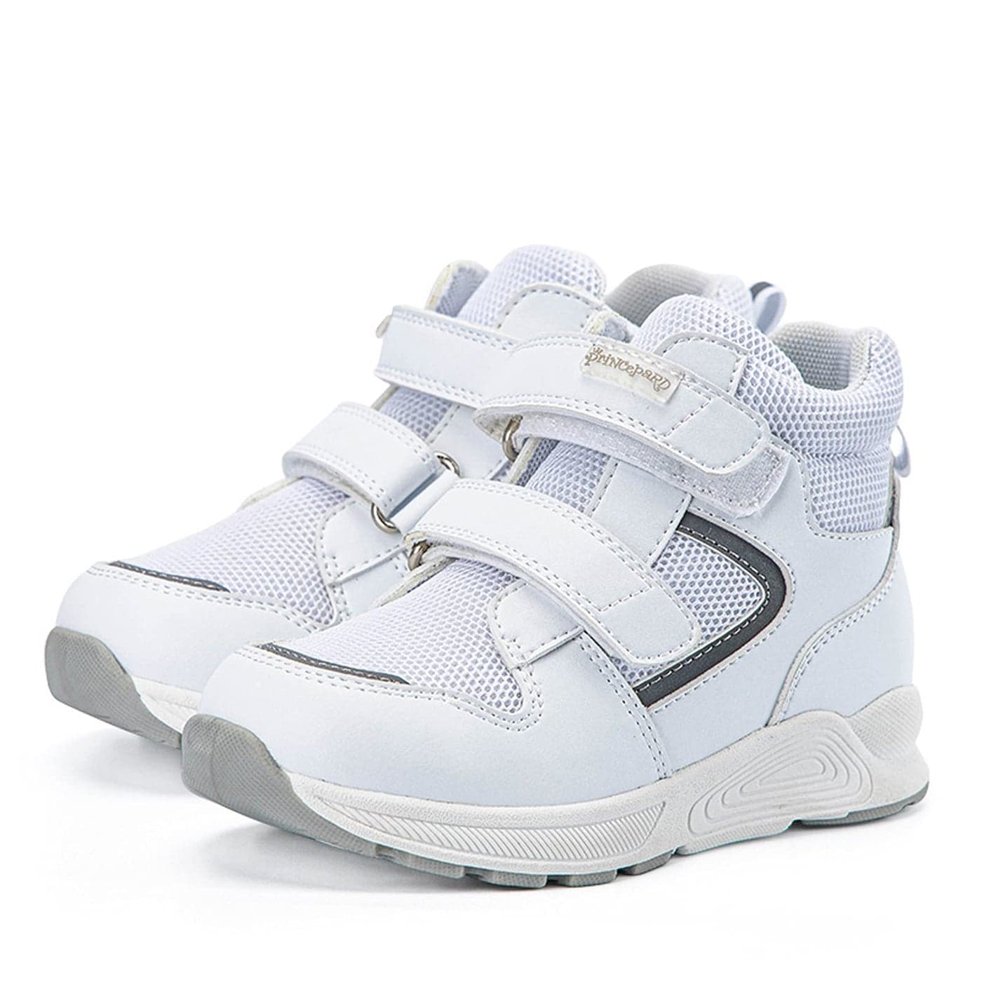 Toddlers Orthopedic ShoesKids Hightop Corrective Sneakers for Boys and Girls with Arch and Ankle Support NonSlip Soles White