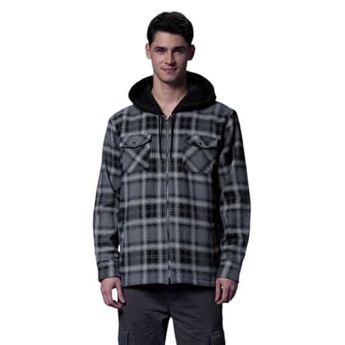 Black Check Full Sleeve Shacket