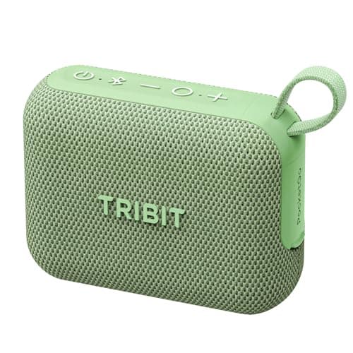 Tribit PocketGo Portable Wireless Bluetooth Speaker with 7W Stereo Sound, IP68 Waterproof Dustproof, 20H Playtime, Custom EQ, BT6.0 & TWS Pairing, Supports TF Card, Ideal for Travel, Outdoor, Gifts