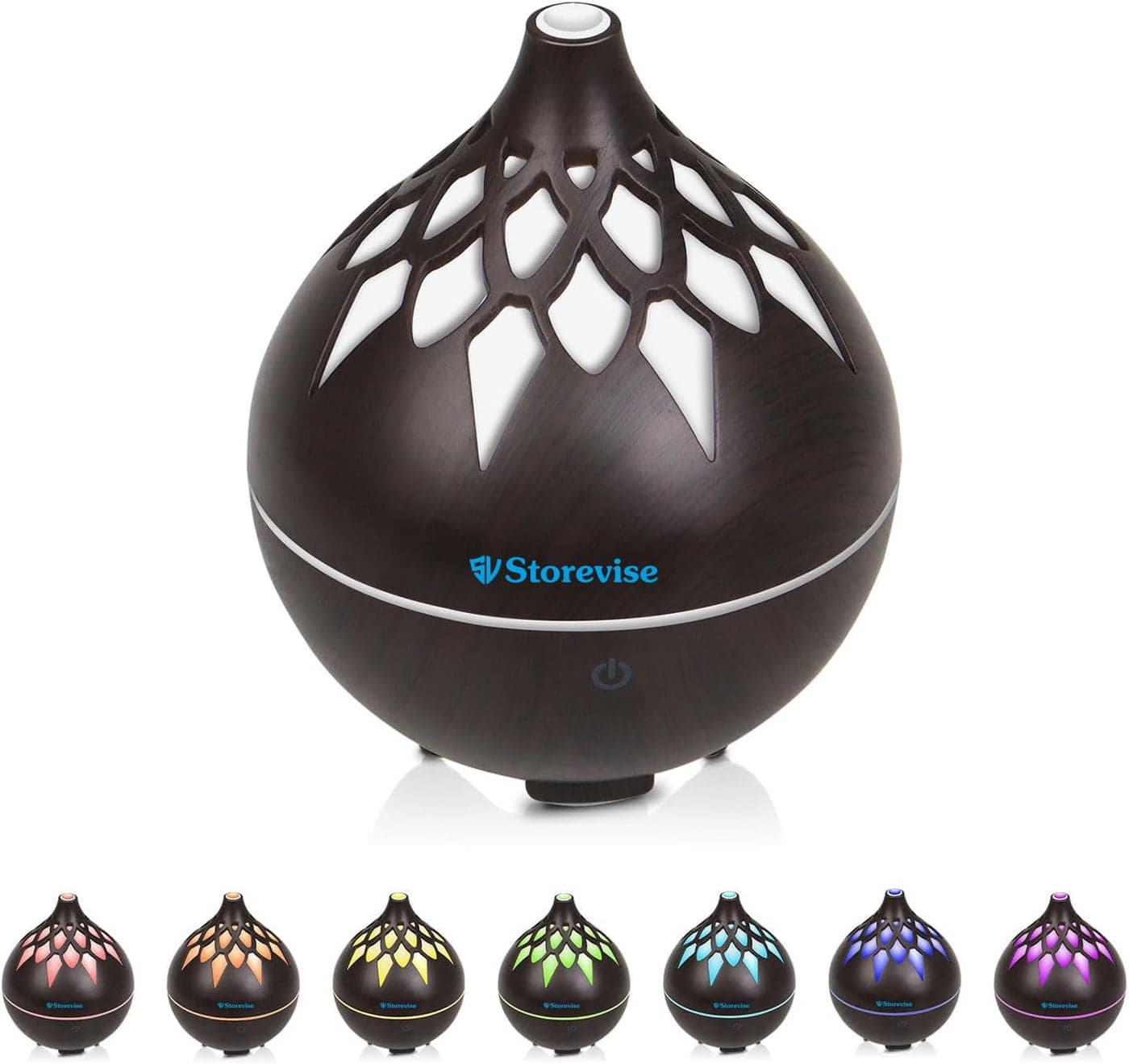 Aroma Essential Oil Diffusers Humidifier with Remote Diffusers for Essential Oils Large Room 7 Colors Aromatherapy Oil Diffuser with Cool Mist for Car Office Room Bedroom