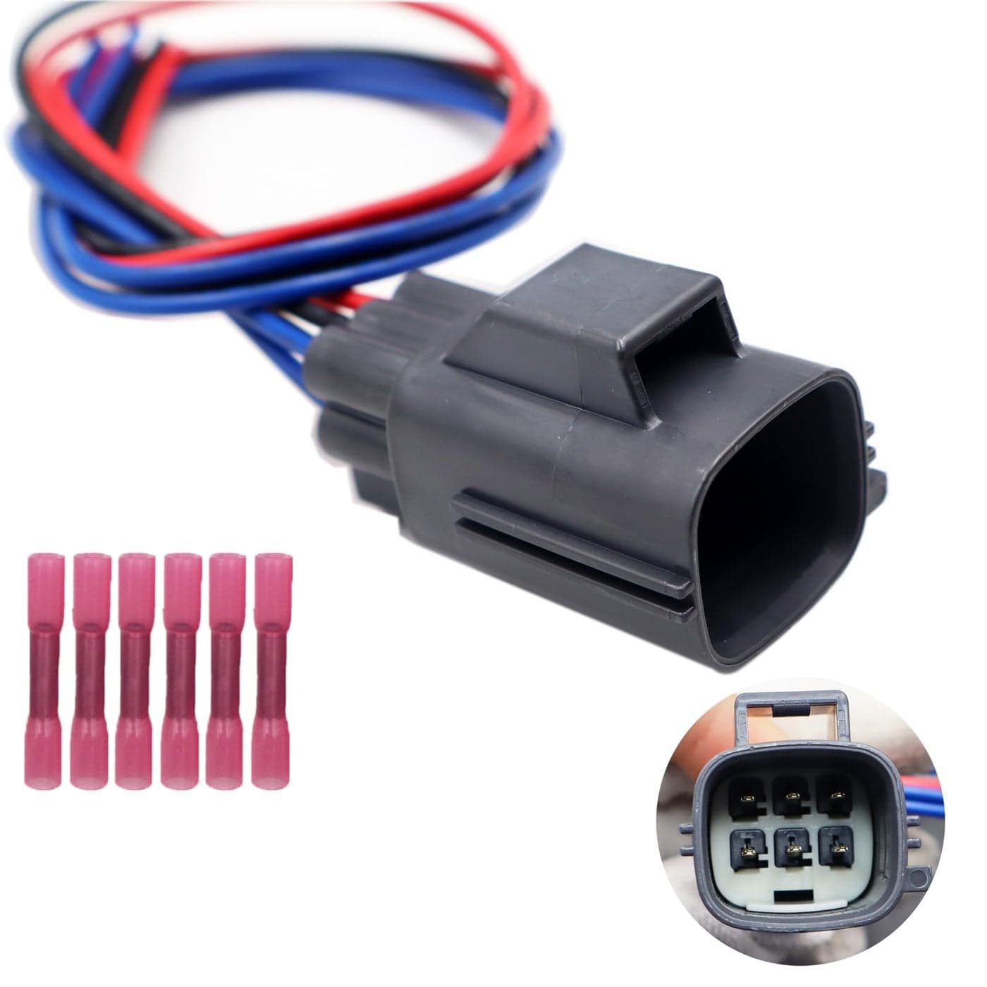 Tail Lights Connector Compatible with Jeep Wrangler 20072017 55077890AD Pigtail Plug Wiring Harness