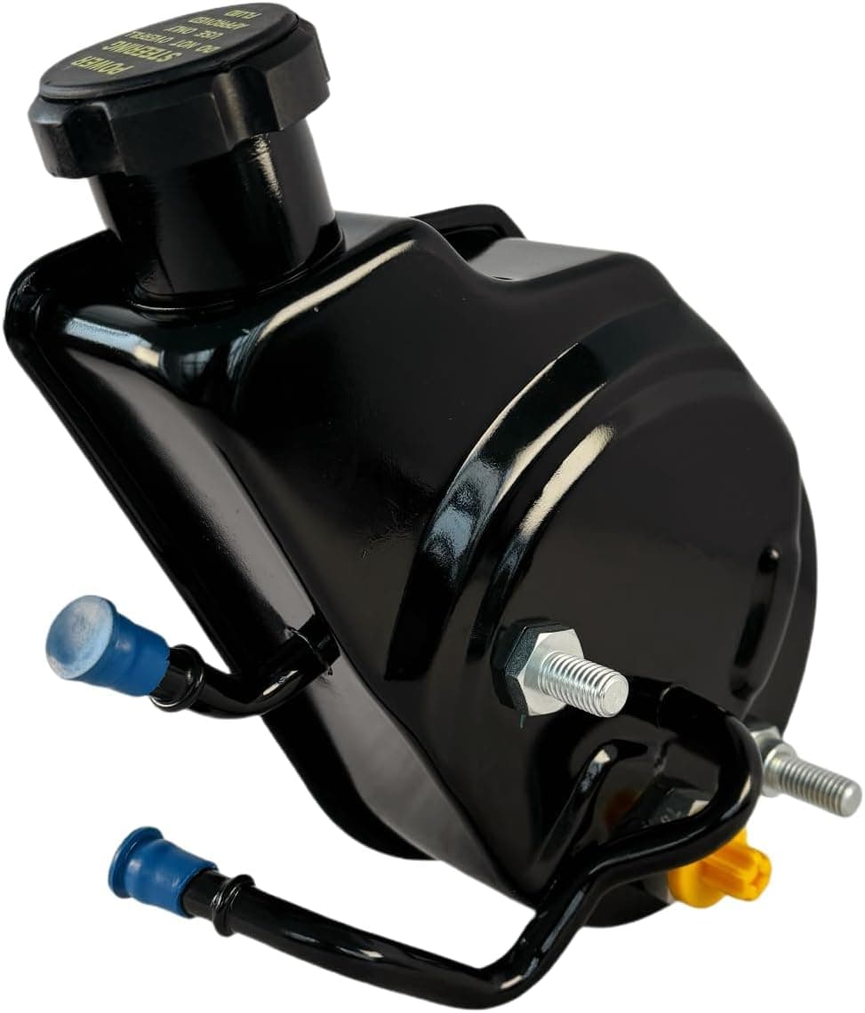 ALADICHE Power Steering Pump with Reservoir for Cadillac Escalade E 2002, Chevrolet C1500/2500 Suburban, Silverado, GMC C1500/2500/3500, Hummer H2 2003-2007