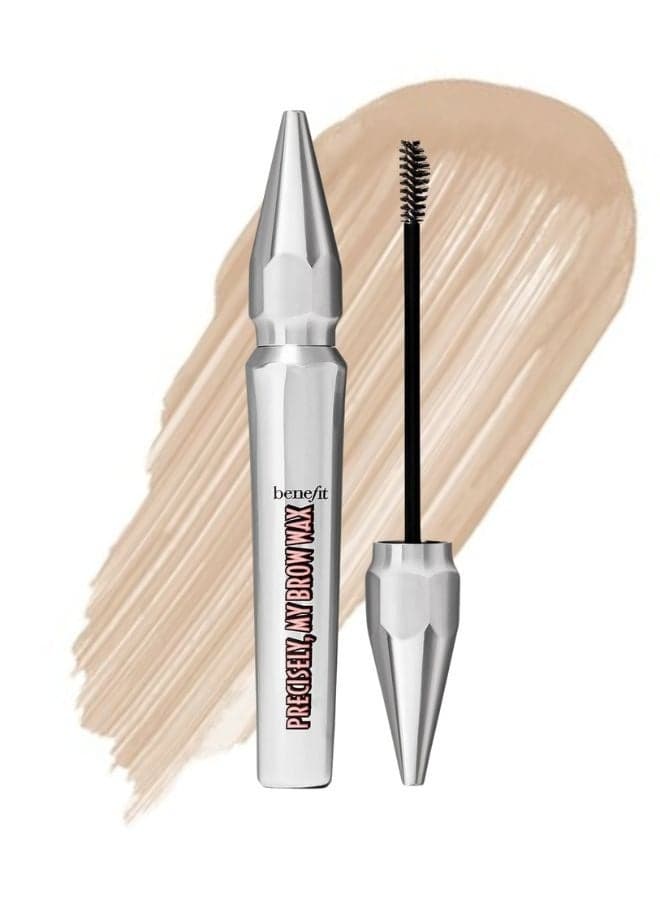 Benefit Cosmetics Precisely, My Brow Tinted Eyebrow Wax – Shade 01 Cool Light Blonde, 5 g | Precision Brow-Defining Wax, Natural Tint, Long-Lasting Hold, Sculpting & Shaping Formula
