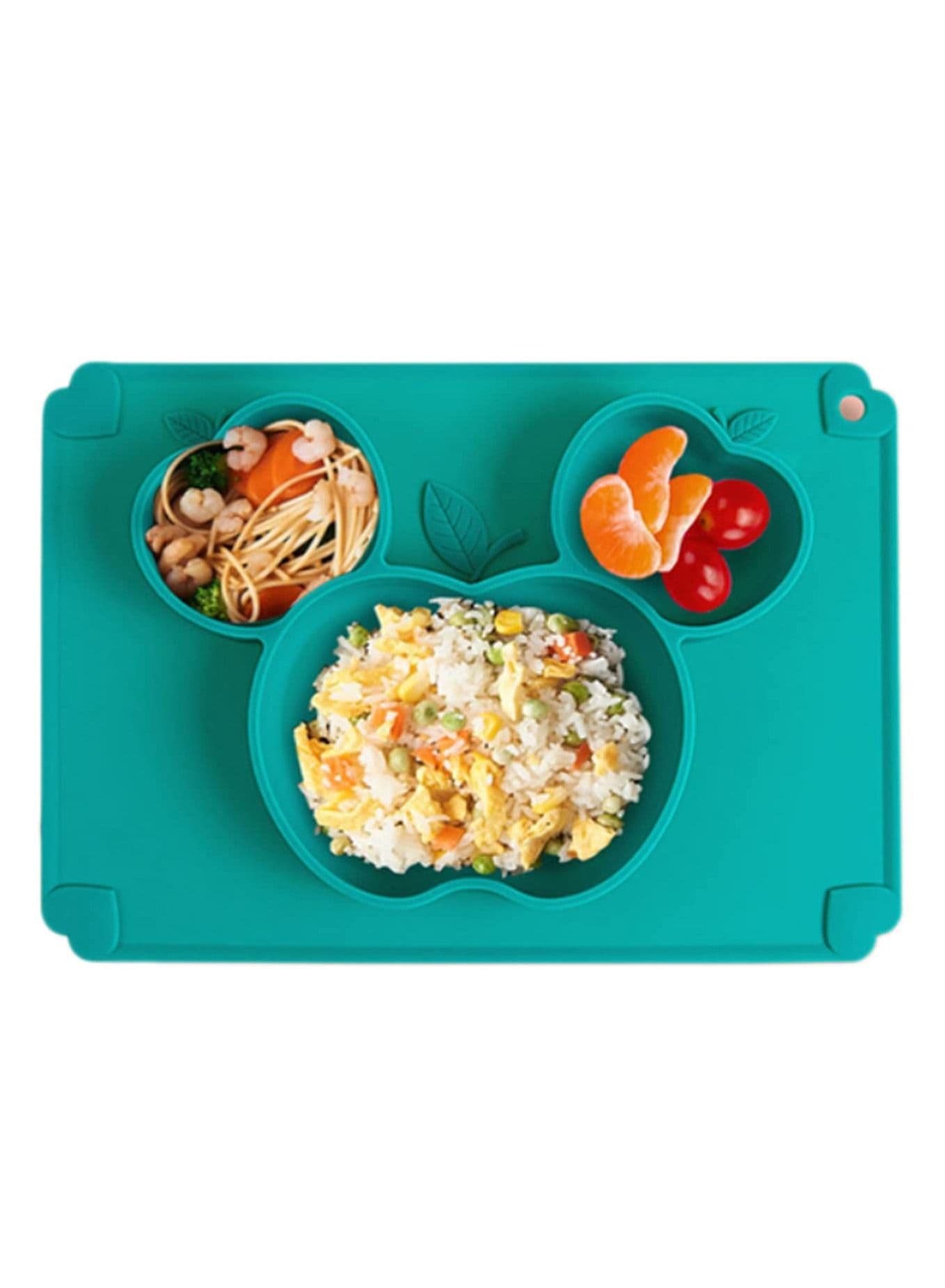 feeding board for toddlers Powerful suction fits most high chair trays Baby self-learning cutlery