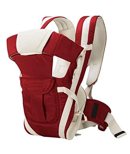 Antil's Baby Carrier Bag/Adjustable Hands Free 4 in 1 Baby/Baby sefty Belt/Child Safety Strip/Baby Sling Carrier Bag/Baby Back Carrier Bag (Navy Blue) Front Carry Facing