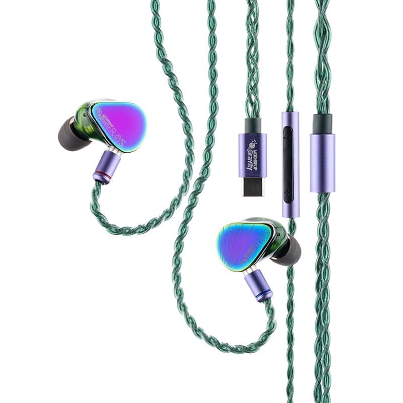 Moondrop Rays Gaming Earphones USBC DSP Game Sound Card lEMs CoTuned with Many Professional Players