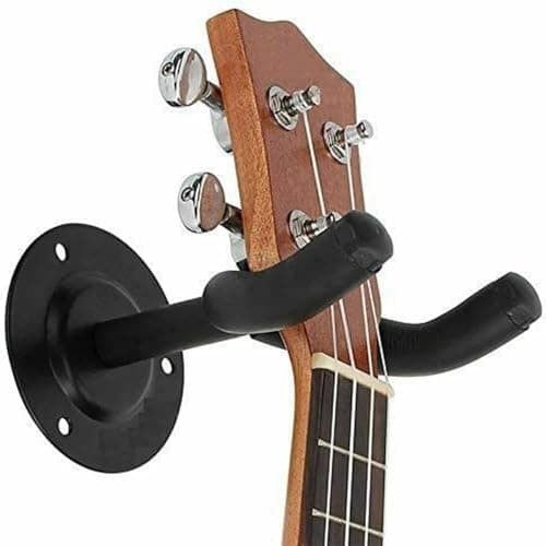 TECHBLAZE Guitar Hanger Guitar Wall Mount Holder Bracket Guitar Hanger for Acoustic Electric Guitar Banjo Bass Mandolin Ukulele Wall Holder