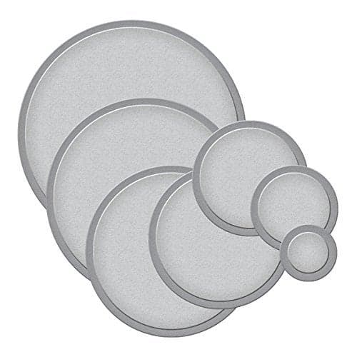 Spellbinders S4-114 Nestabilities Large Standard Circles Die Template,Silver