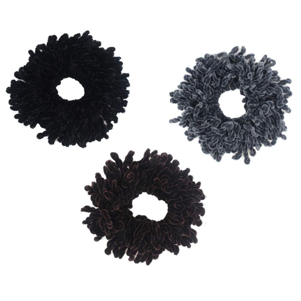 3 Pcs Volumising Scrunchies Large Hair Band Hair Tie Hijab Volumizer Headwear Hair Rope Hair Accessories for Women and Girls