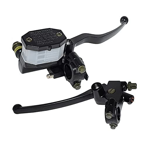 RCRBT 78 Motorcycle Brake Clutch Master Cylinder Reservoir levers Compatible with Suzuki DR200 GN250 GN125 GS125 DRZ GS RG Universal