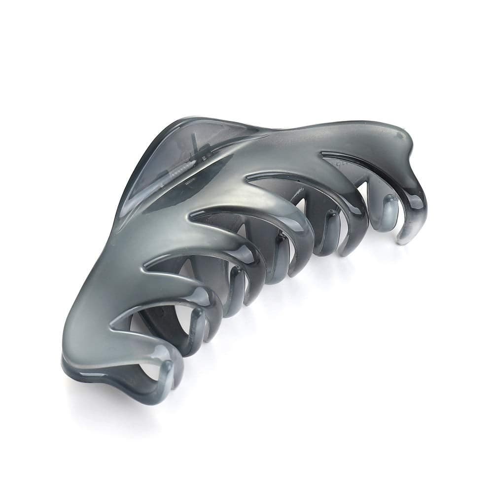 Liasun Premium Hair Claw Clip Medium Strong Holding Power Hair Clips Clamps Delicate Hair Grip for Women and Girls Hair Barrettes for Medium or Long hair Gray