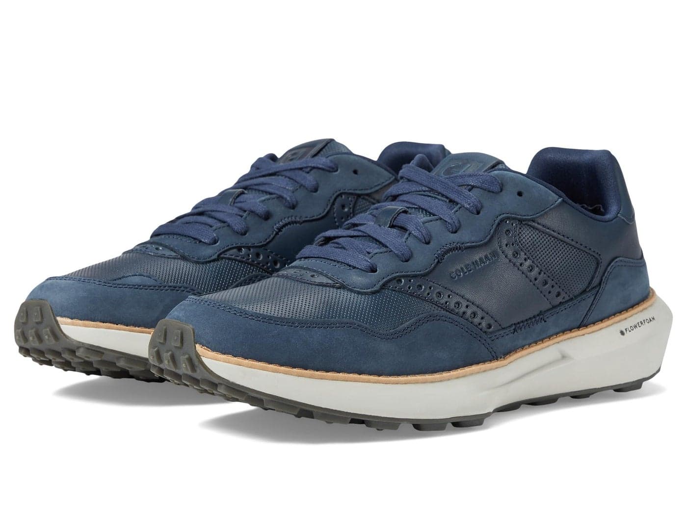 Cole Haan Mens Grandpro Ashland Sneaker, Navy Blazer/Microchip, 11.5-M US