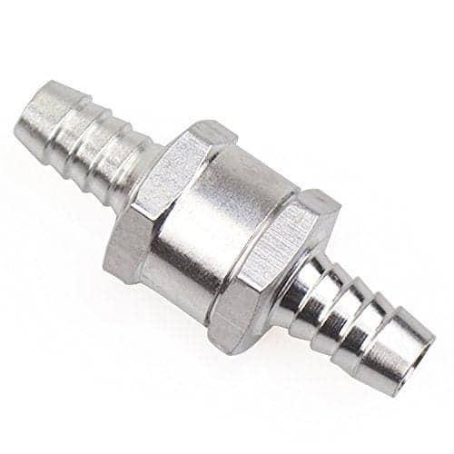 10mm 3/8" Fuel Non Return One Way Check Valve Petrol Diesel Aluminium Alloy