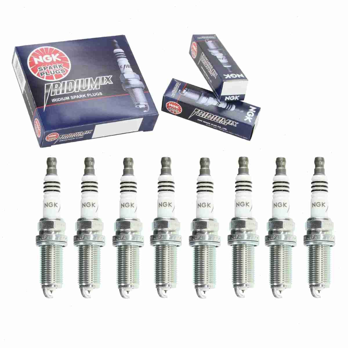 8 pc NGK Iridium IX Spark Plugs compatible with Toyota Sequoia 46L 57L V8 20082020