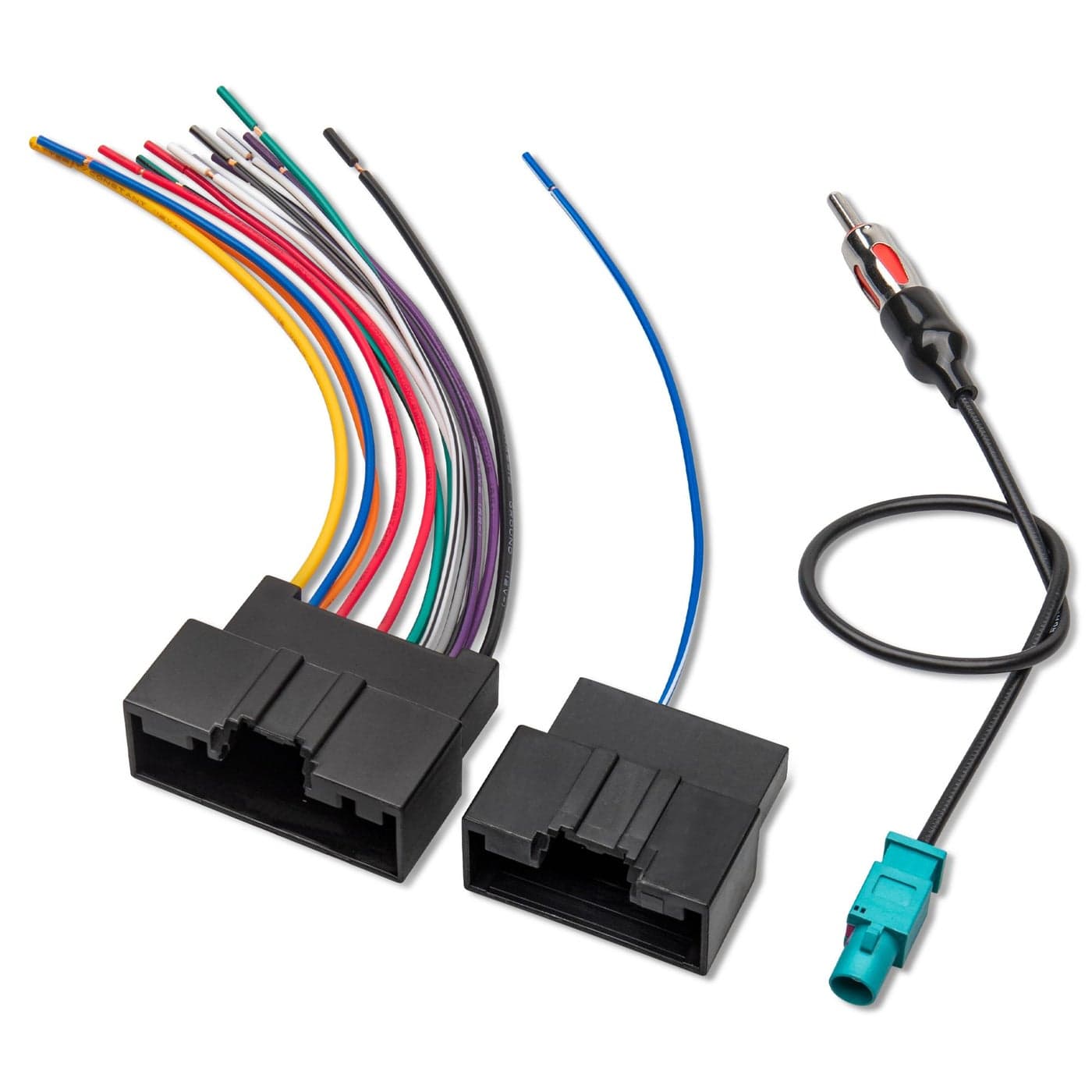 RED WOLF Stereo Wiring Harness wAntenna Adapter Connector Plug for Ford Transit 20142019 20132018 Fiesta Aftermarket Radio Install CD Player